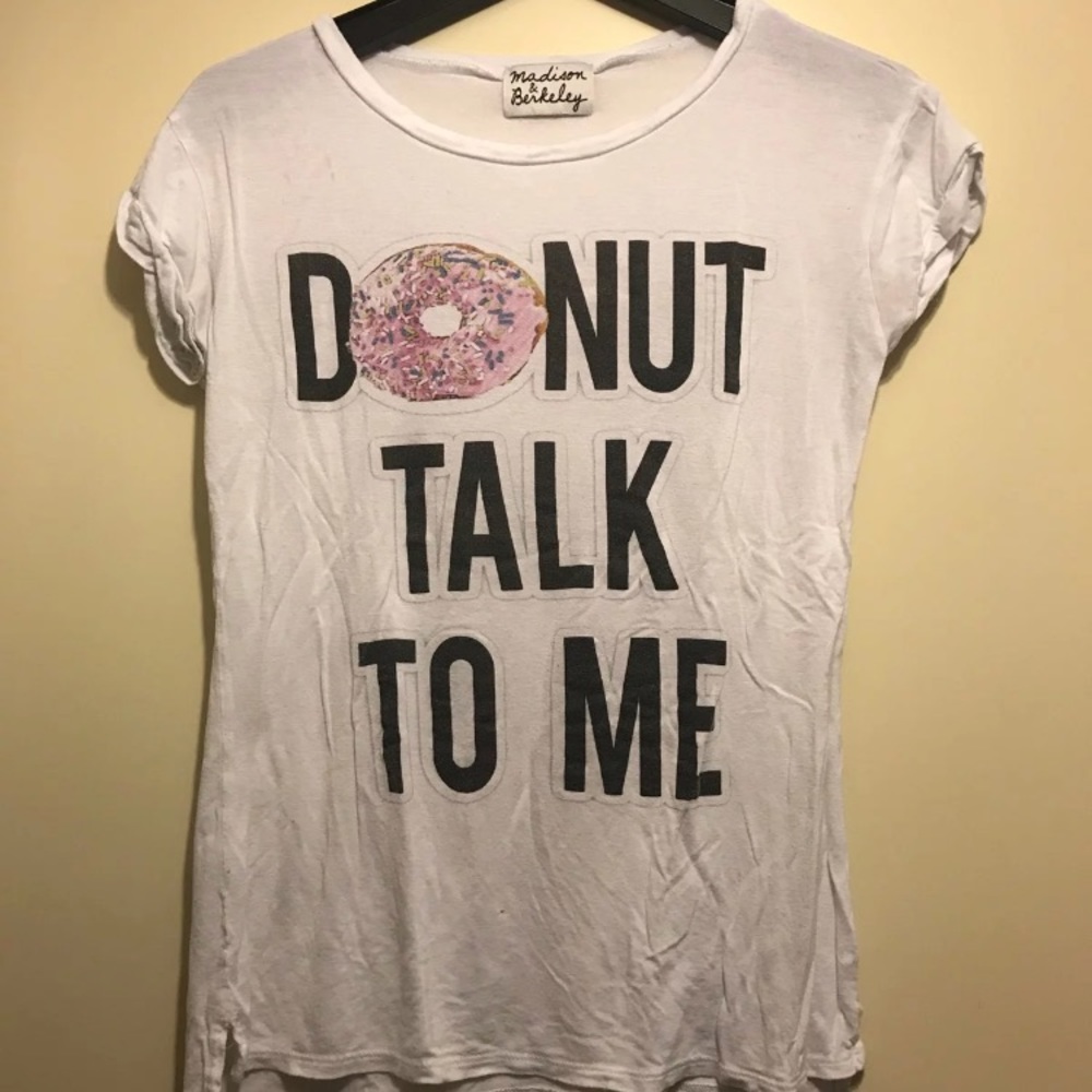 SOLD DONUT Talk To Me T-shirt